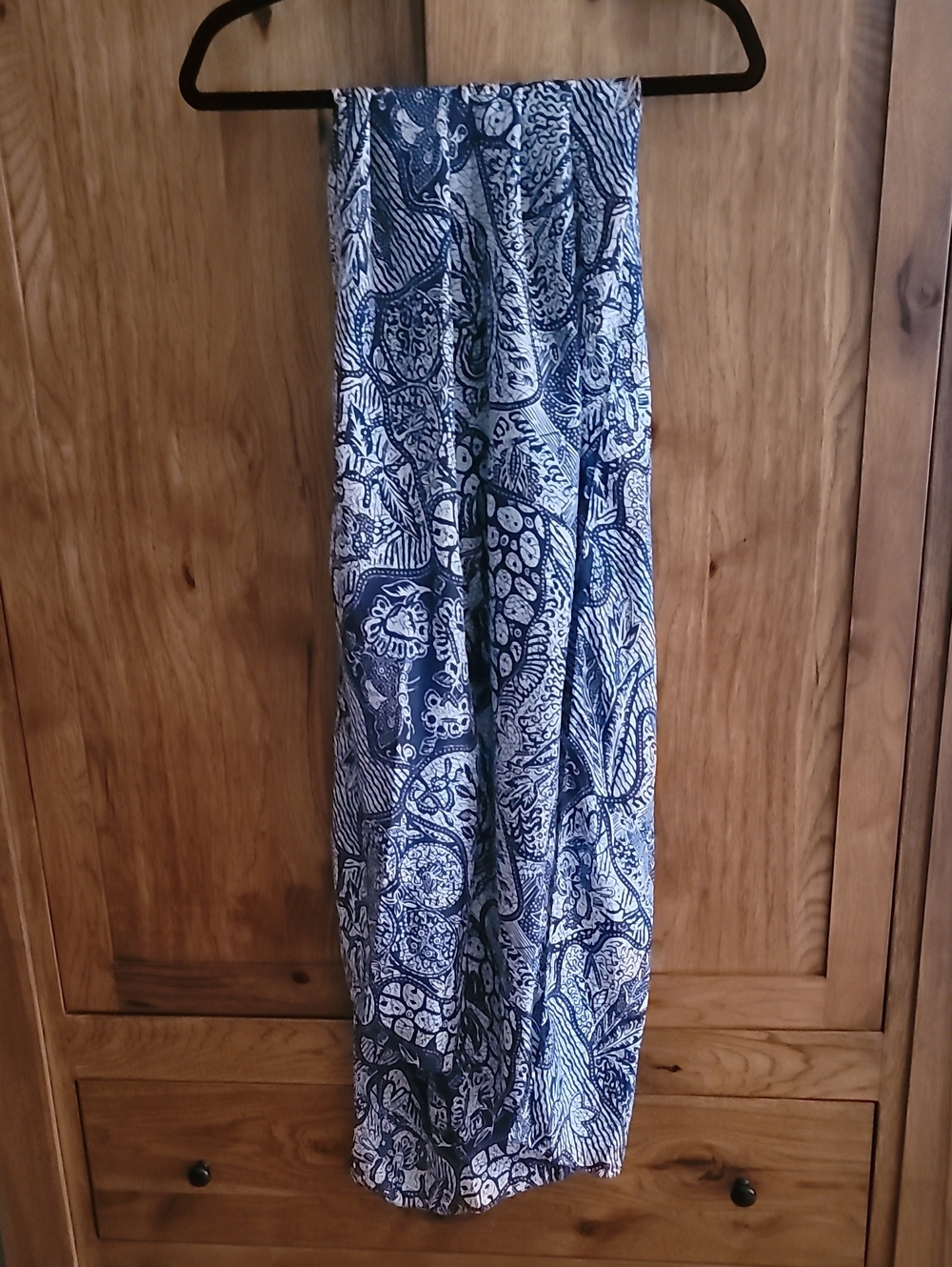100% Silk Lightweight Oversized Scarf